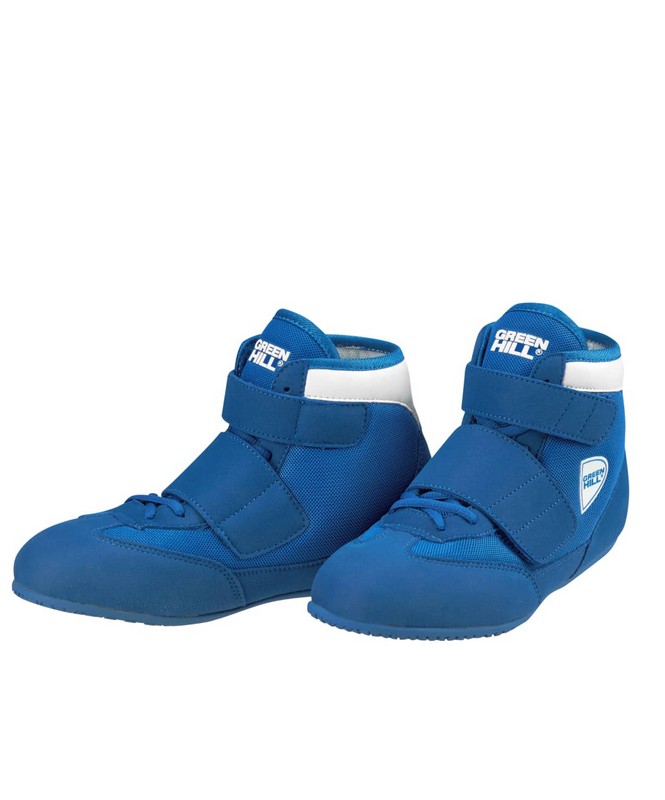 фото Обувь для борьбы green hill spark wss-3255, синий