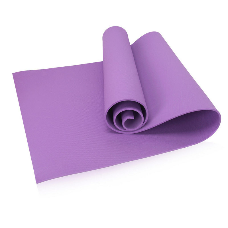 фото Коврик для йоги 173х61х0,5 см (фиолетовый) b32215 nobrand