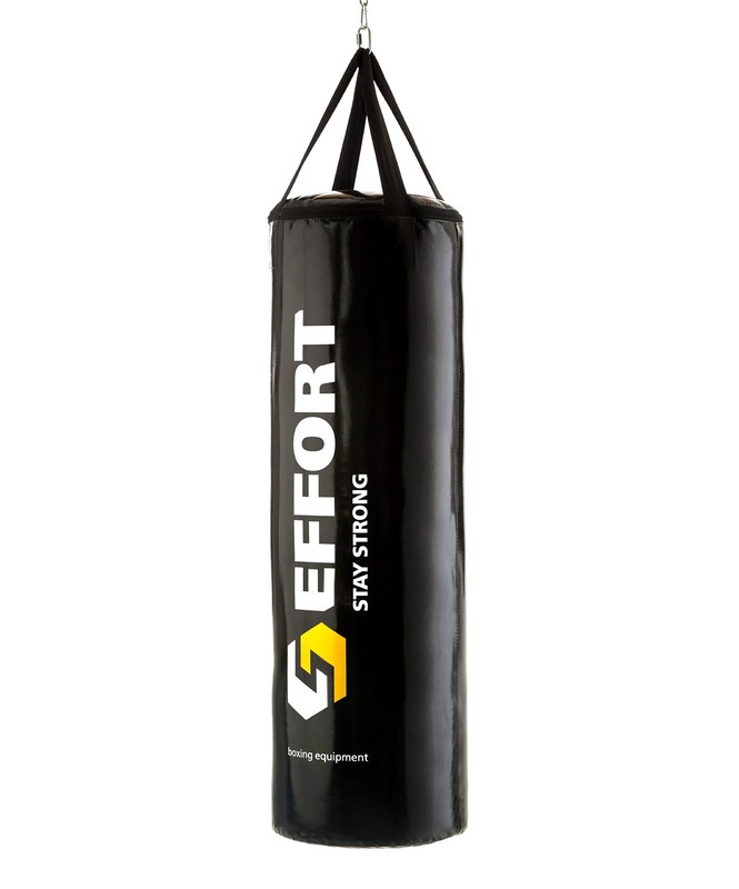 фото Мешок боксерский effort e162, тент, 35 кг, черный