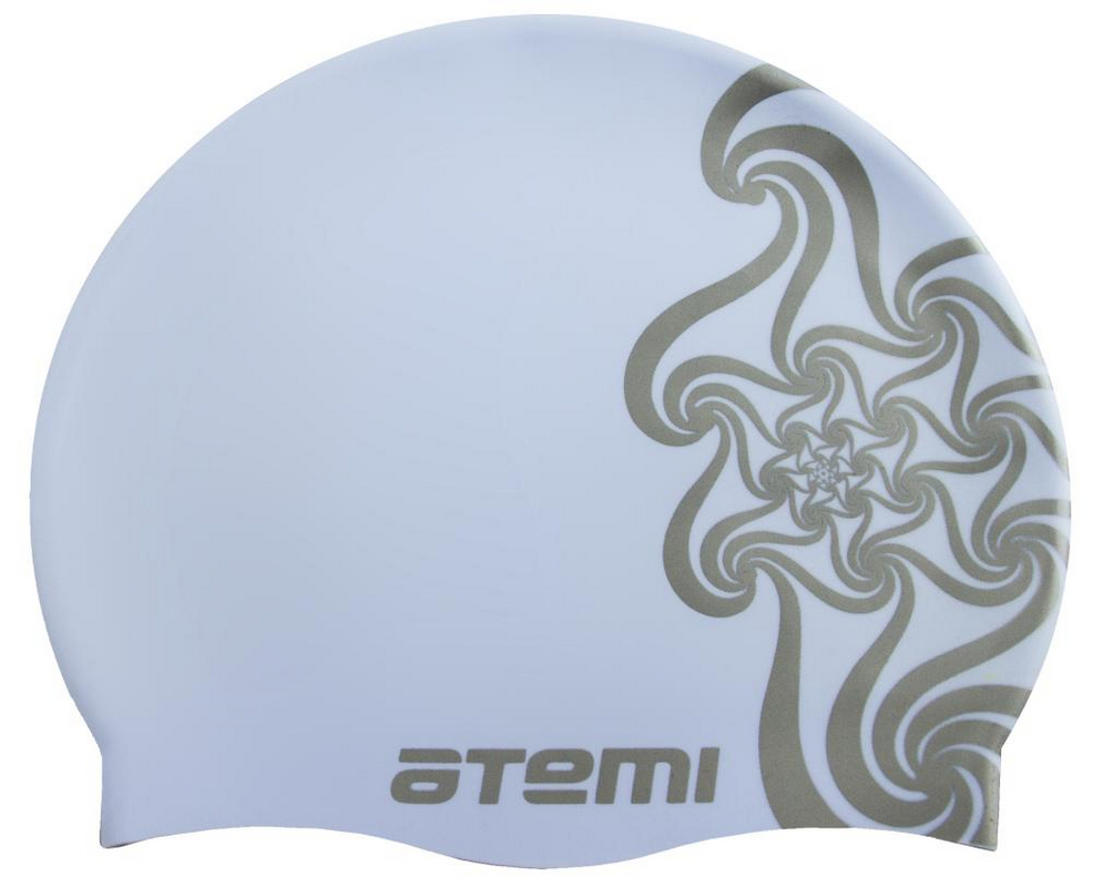 Шапочка для плавания Atemi PSC302 голубая(кружево) детская 986_800