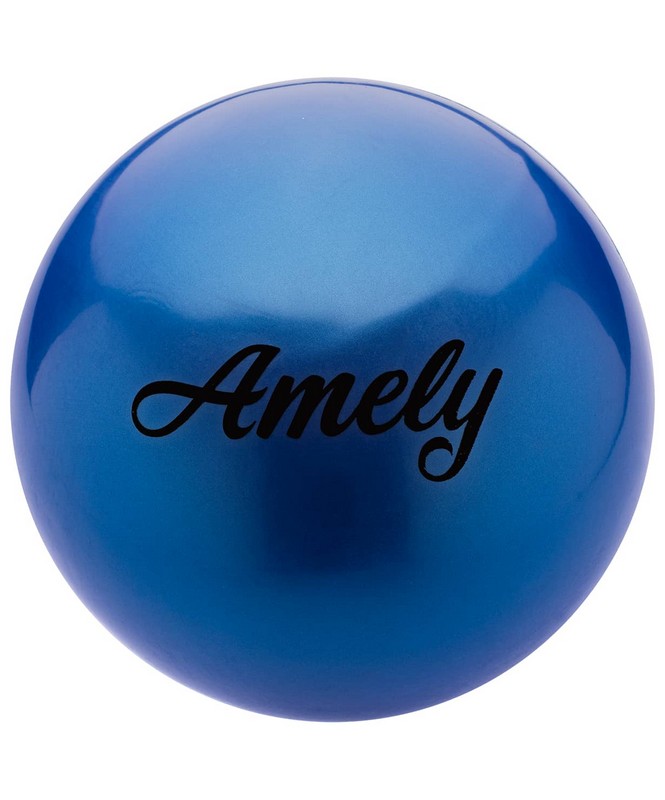 фото Мяч для художественной гимнастики amely d15см agb-101 синий