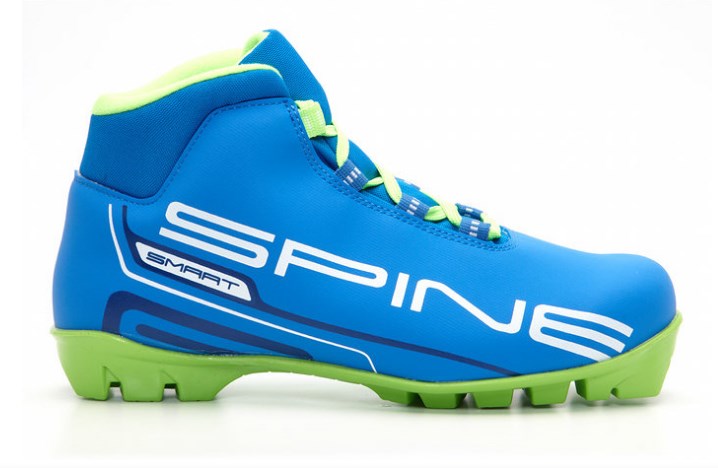 Лыжные ботинки Spine SNS Smart 457/2-22 синий\зеленый 718_468