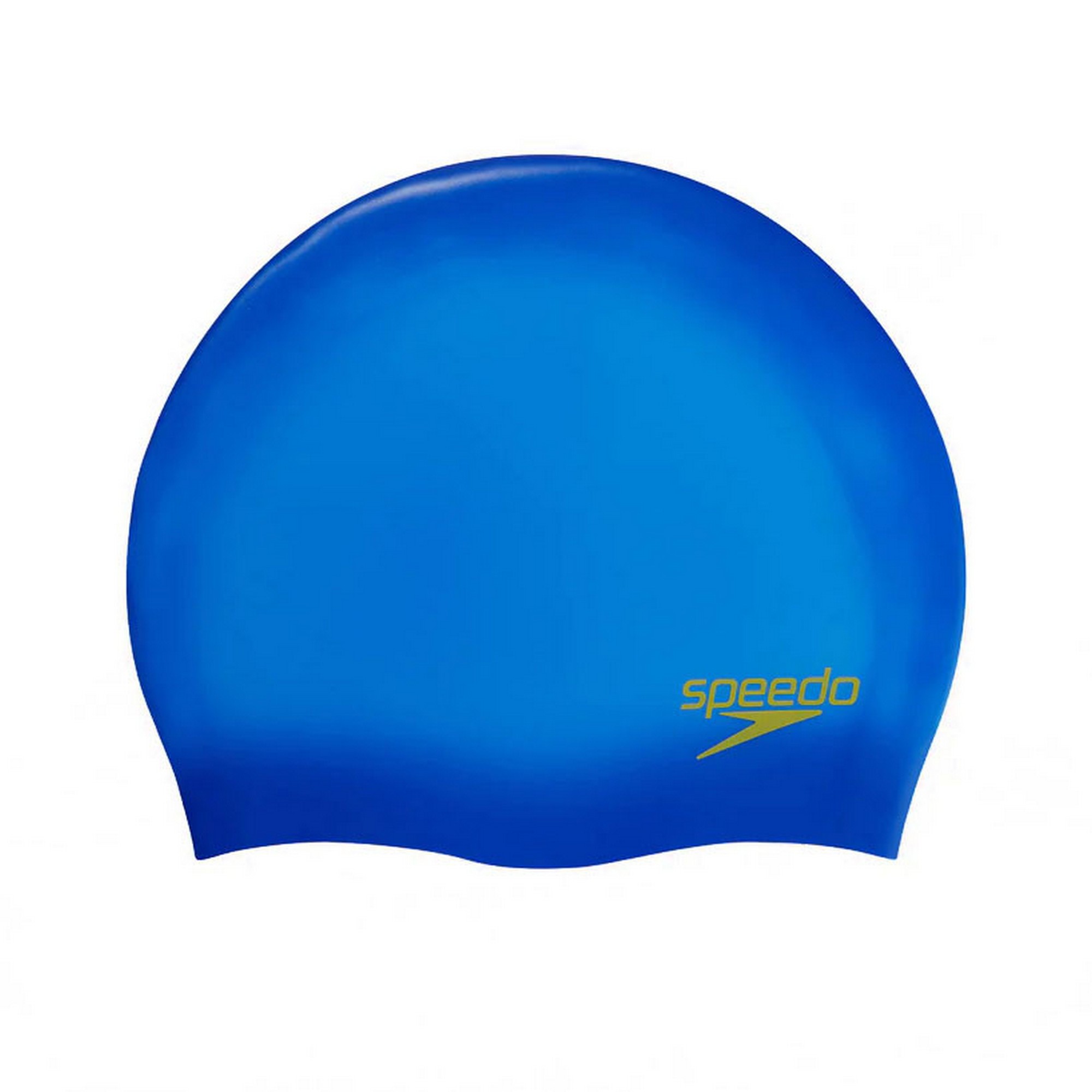 фото Шапочка для плавания детская speedo plain moulded silicone cap jr 8-7099015965 синий