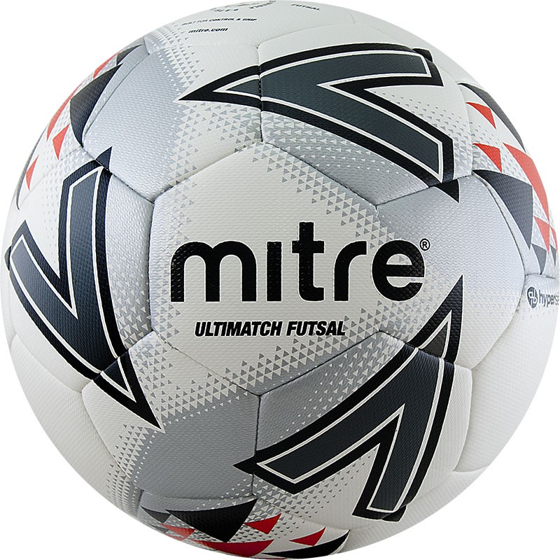 фото Мяч футзальный матчевый mitre futsal ultimatch hyperseam a0027wg7, р.4