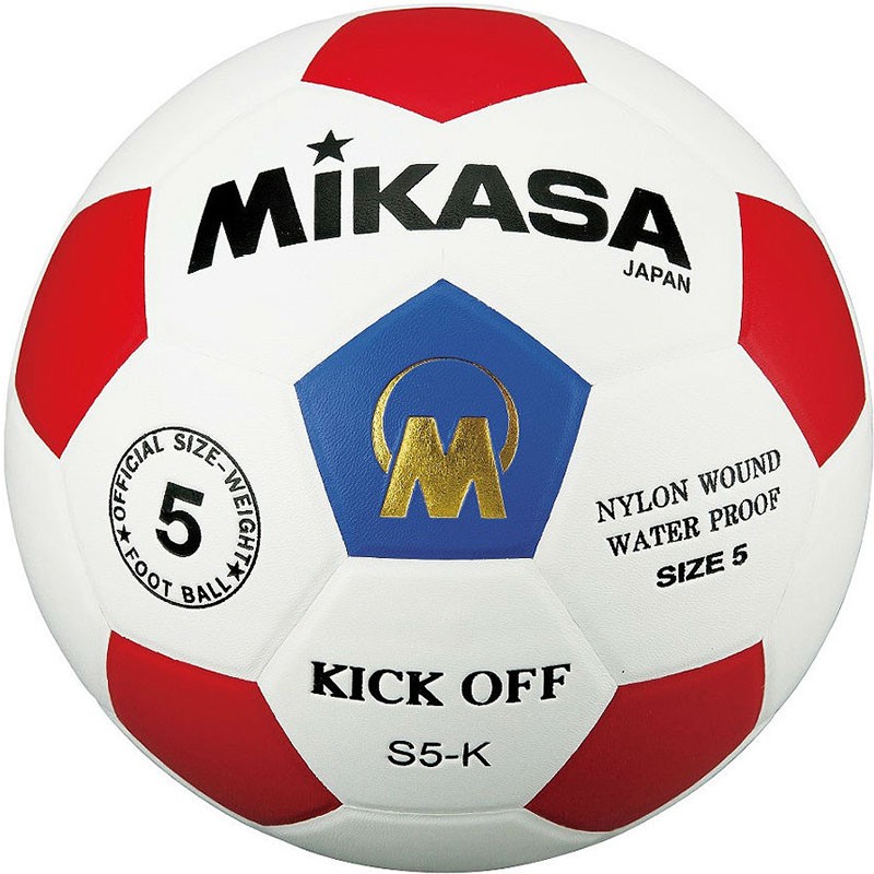 фото Мяч футбольный mikasa s5-k-br р.5
