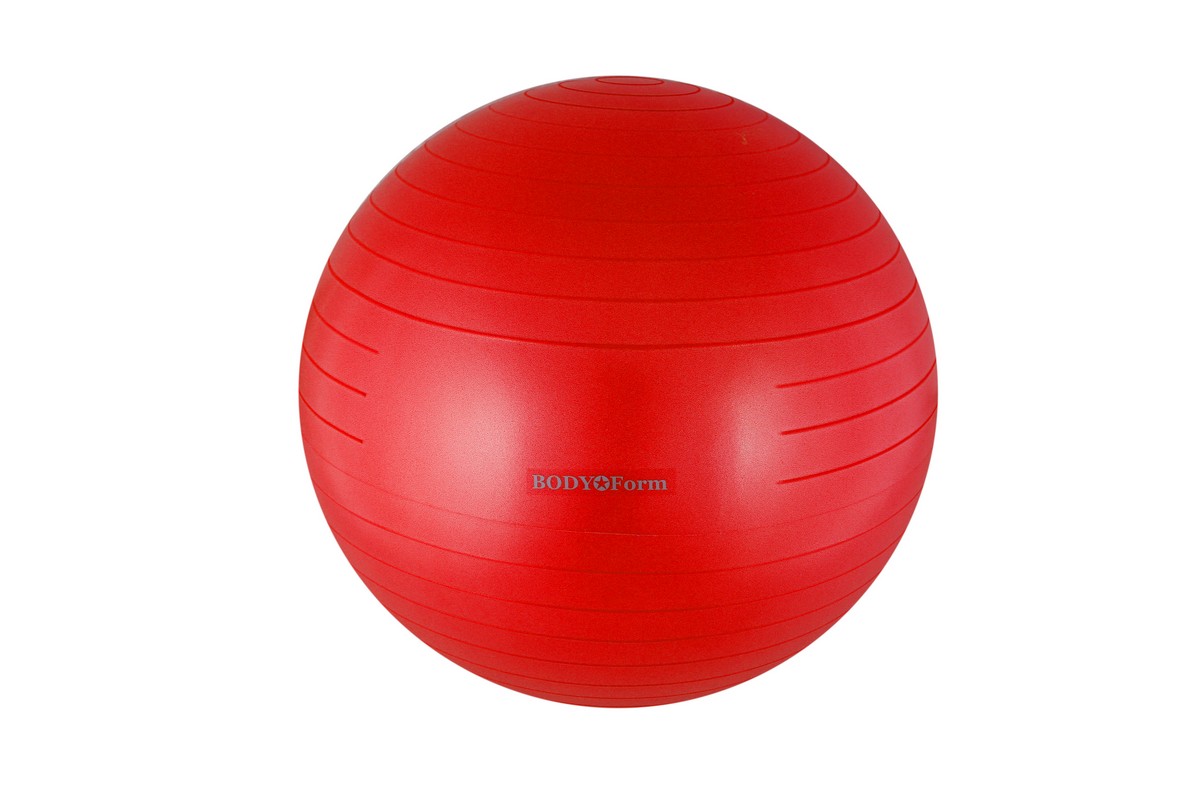 фото Гимнастический мяч body form bf-gb01ab антивзрыв d75 см. красный