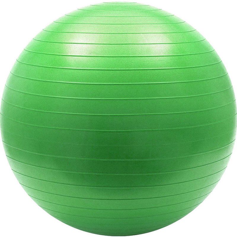 фото Мяч гимнастический anti-burst 55 см fba-55-3, зеленый nobrand