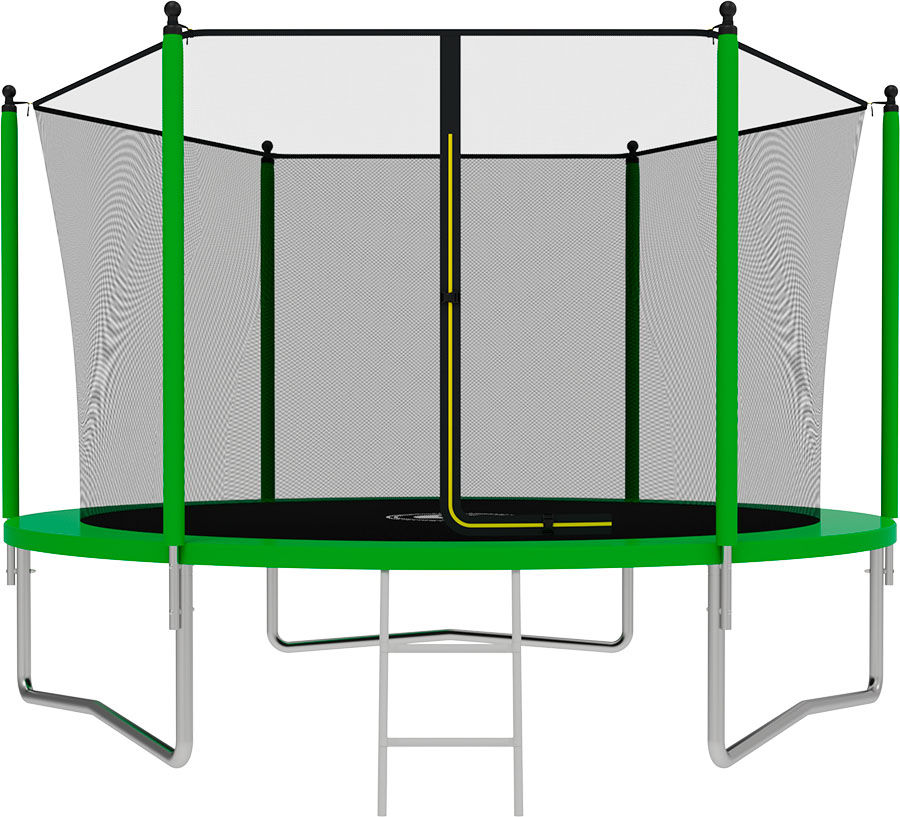 фото Батут swollen lite inside zip 10 ft (green)