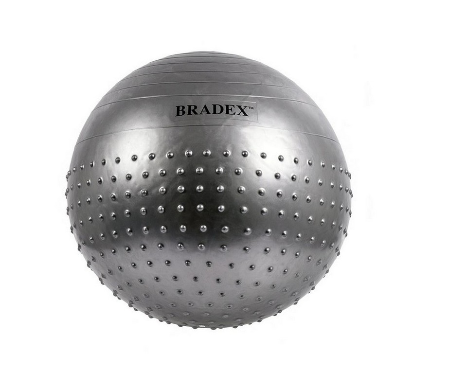 фото Мяч для фитнеса, полумассажный d75см bradex фитбол-75 sf 0357