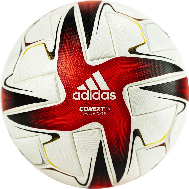 фото Мяч футбольный adidas conext 21 pro olympic games h48767 р.5