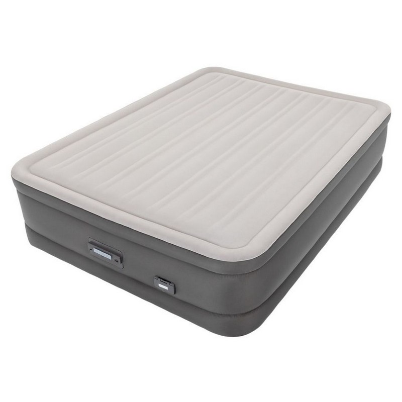 фото Надувная кровать intex dream support airbed 152х203х46см, встроенный насос 220v 64770