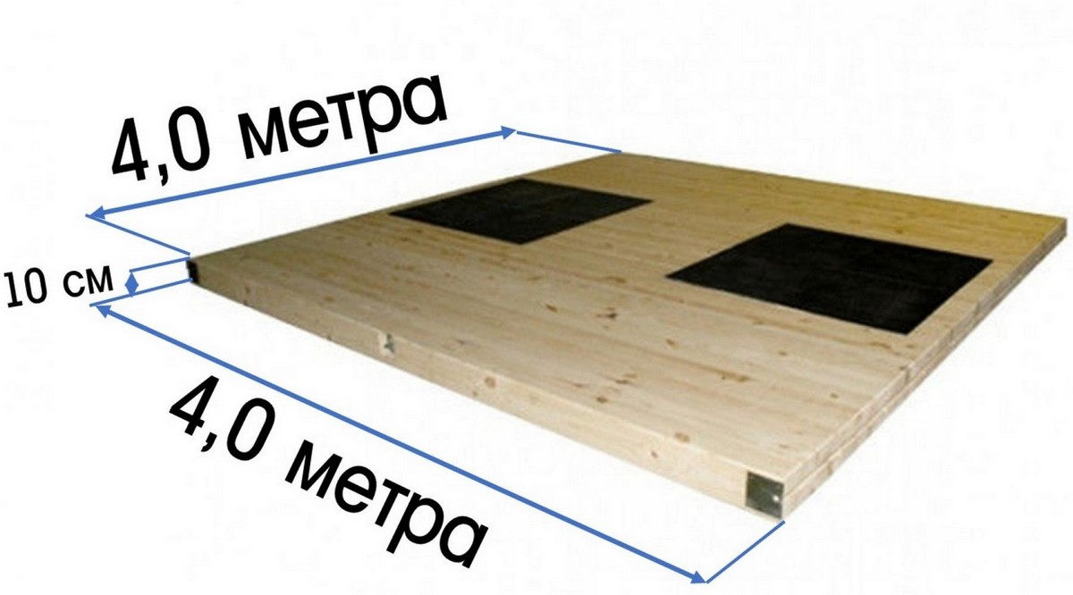 Помост тяжелоатлетический (тренировочный) 4х4х0,1м SG-114
Помост тяжелоатлетический (тренировочный) 4х4х0,1м SG-114