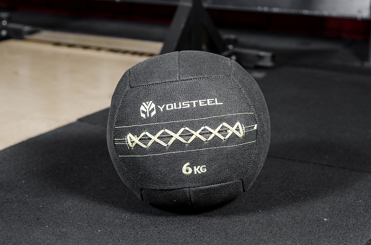 фото Мяч медицинский yousteel kevlar wallball 6 кг