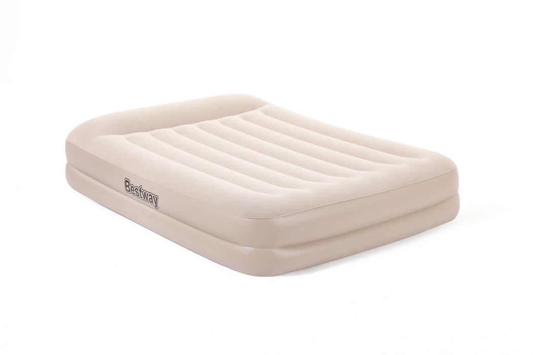 фото Надувная кровать bestway tritech airbed 203х152х42см с подголовником, встр.насос 67696