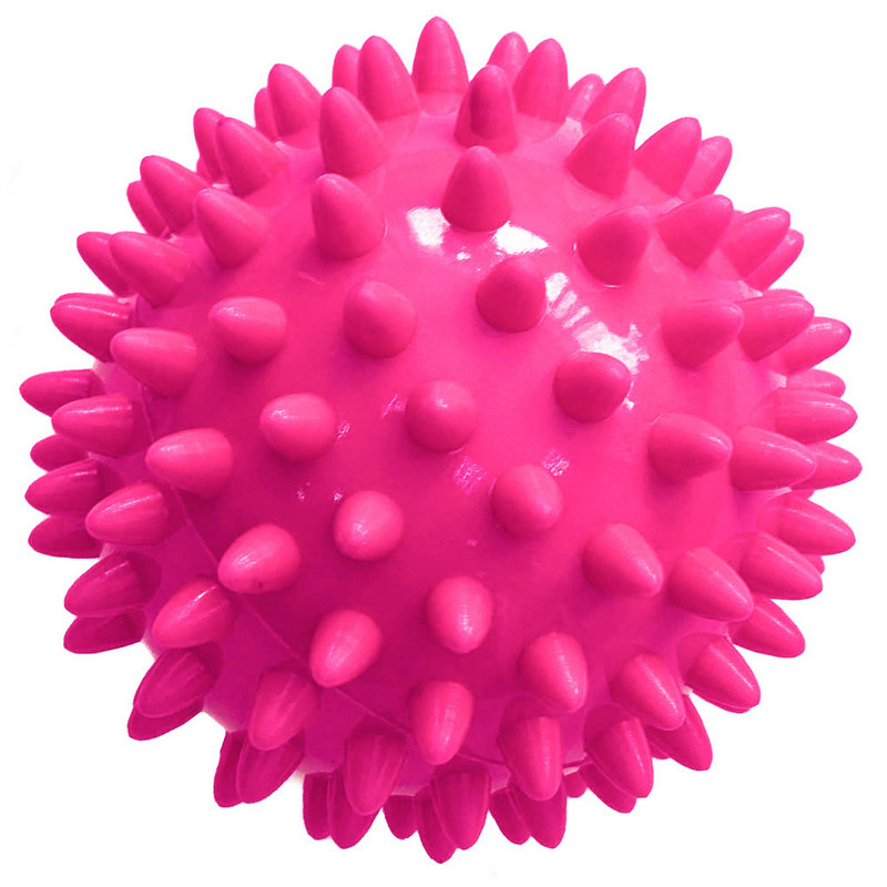 фото Мяч массажный твердый (розовый) диаметр 7см t07638 nobrand