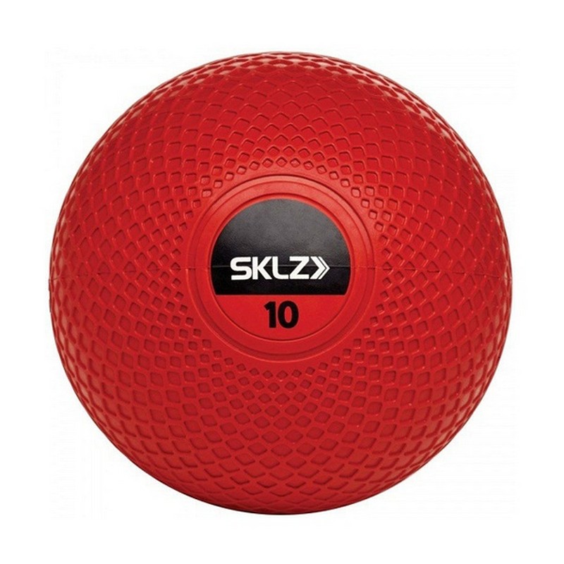 фото Мяч с утяжелением тренировочный sklz medball 10(9 quot;) mbrt-rtl-010