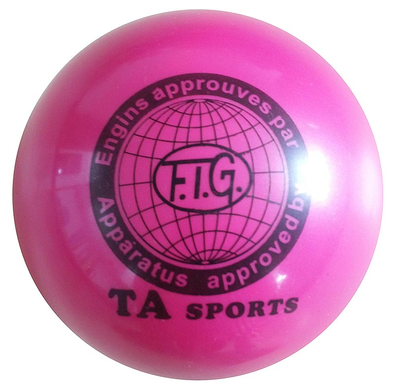 фото Мяч для художественной гимнастики indigo d=15 см розовый