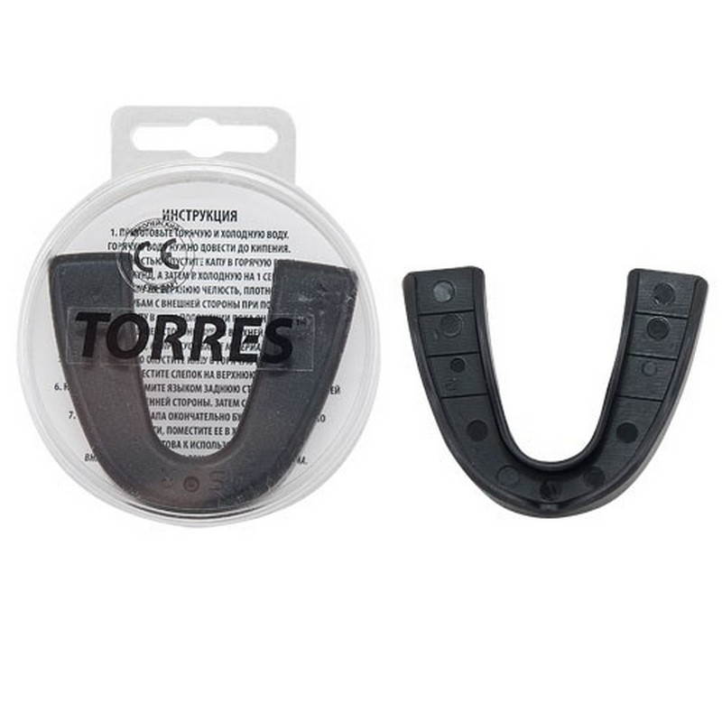 Капа Torres PRL1021BK, термопластичная, черный 800_800