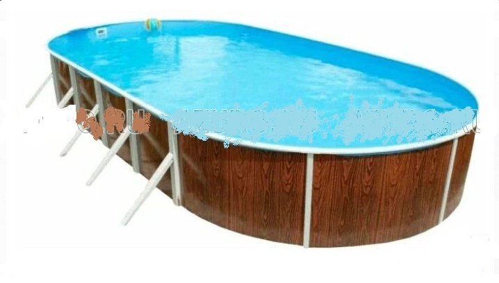 фото Морозоустойчивый бассейн azuro 407dl, овальный 9,1х4,6х1,2 м basic