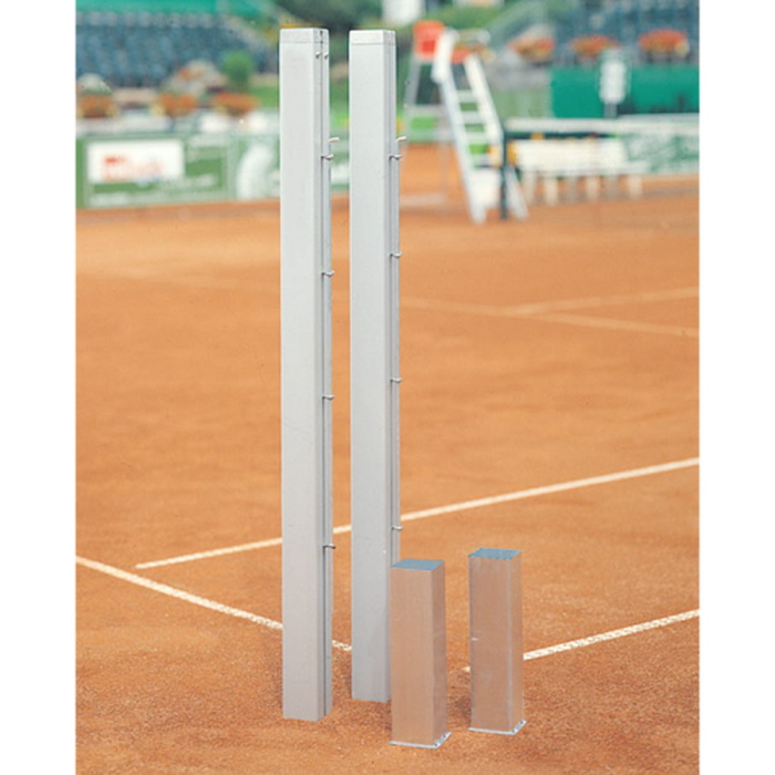 фото Стойка теннисная квадратная schelde sports 80х80, модель для помещений и улицы, съёмная 1657140