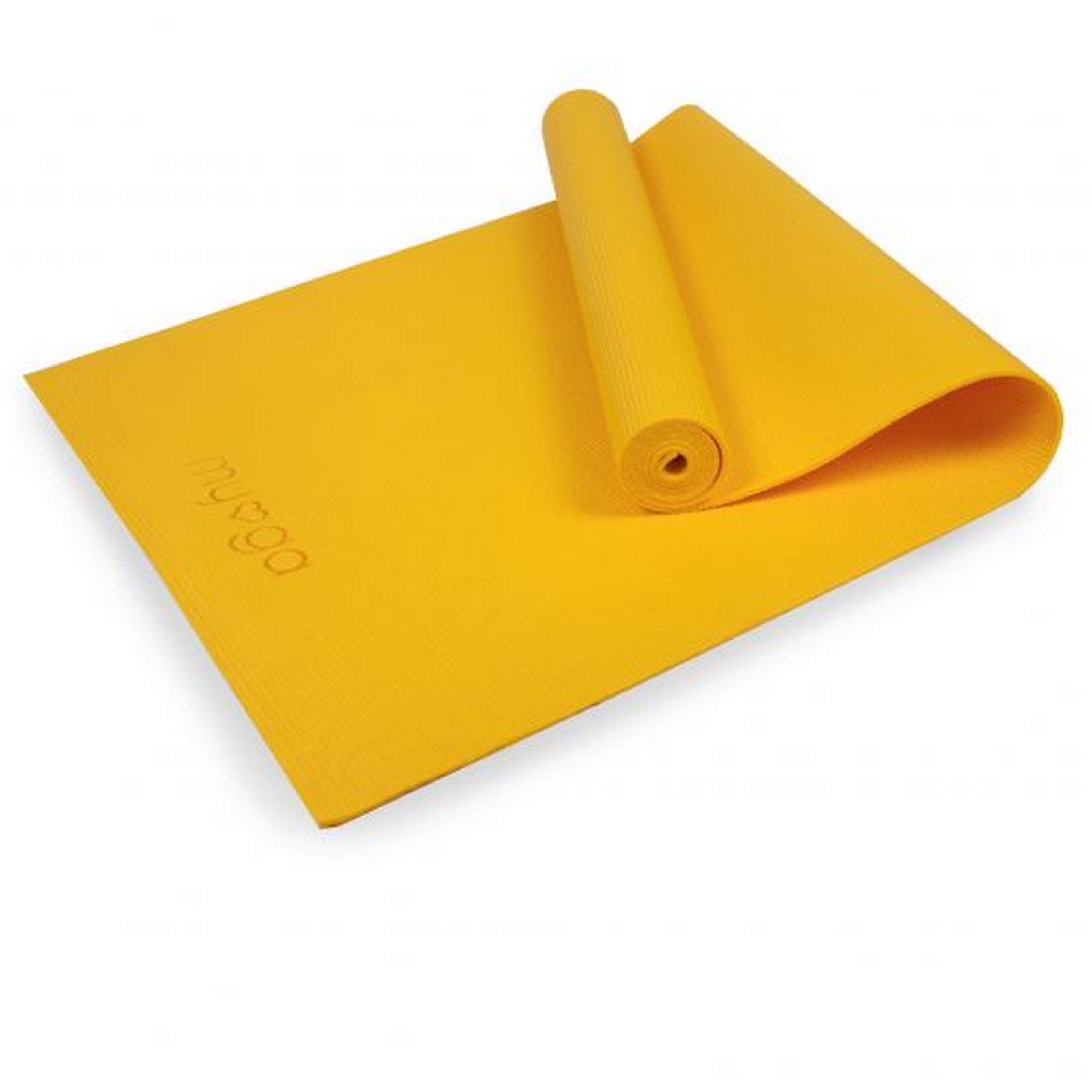 фото Коврик для йоги 173х61х0,4см myga yoga mat ry1461 горчичный