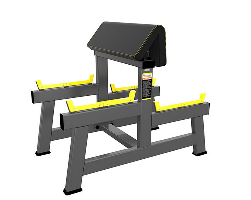 фото Скамья для бицепса. скамья скотта (seated preacher curl) dhz r-2044