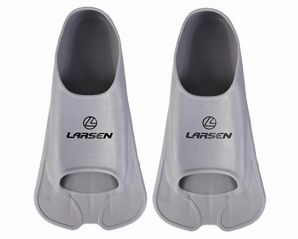 Ласты укороченные Larsen F627 серый 997_800