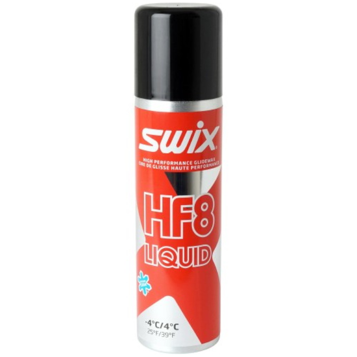 фото Парафин высокофтористый swix hf8x red (спрей) (+4°с -4°с) 125ml