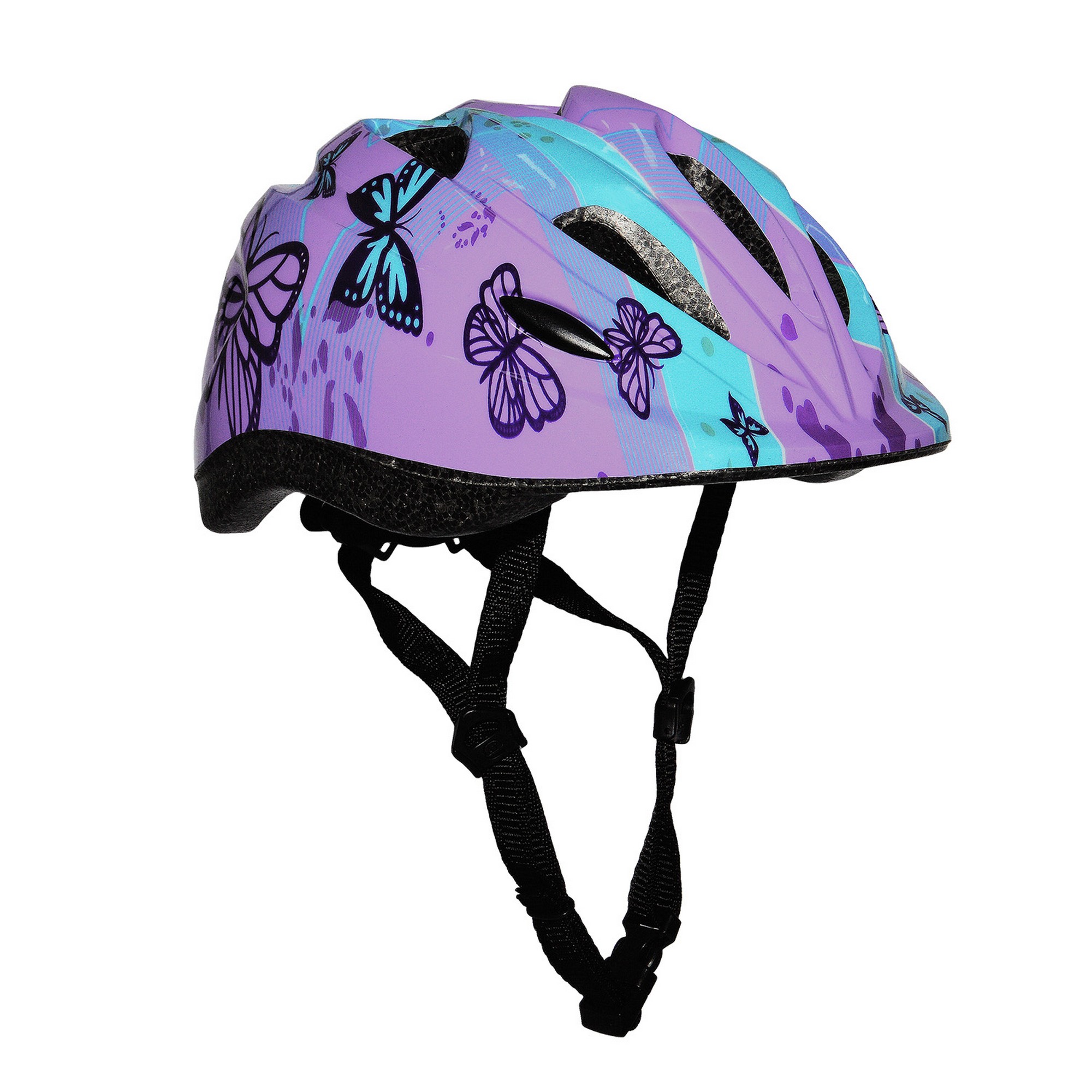 фото Шлем детский rgx с регулировкой размера 50-57 butterfly фиолетовый