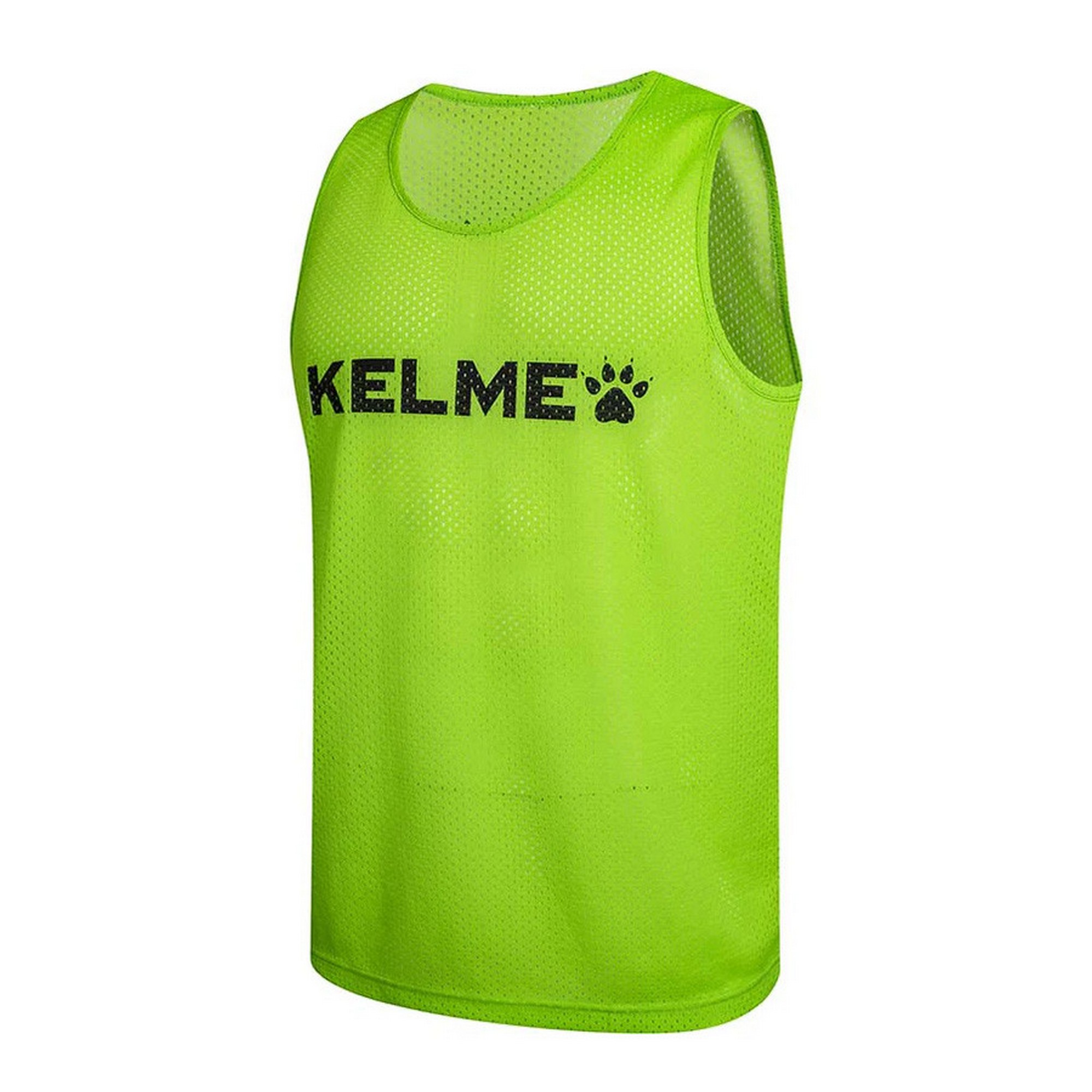 фото Манишка тренировочная kelme р.l, полиэстер 8051bx1001-933-l лайм