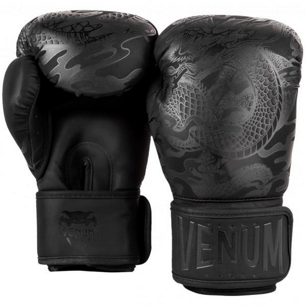 фото Перчатки venum dragon's flight 03169-114-14oz черный