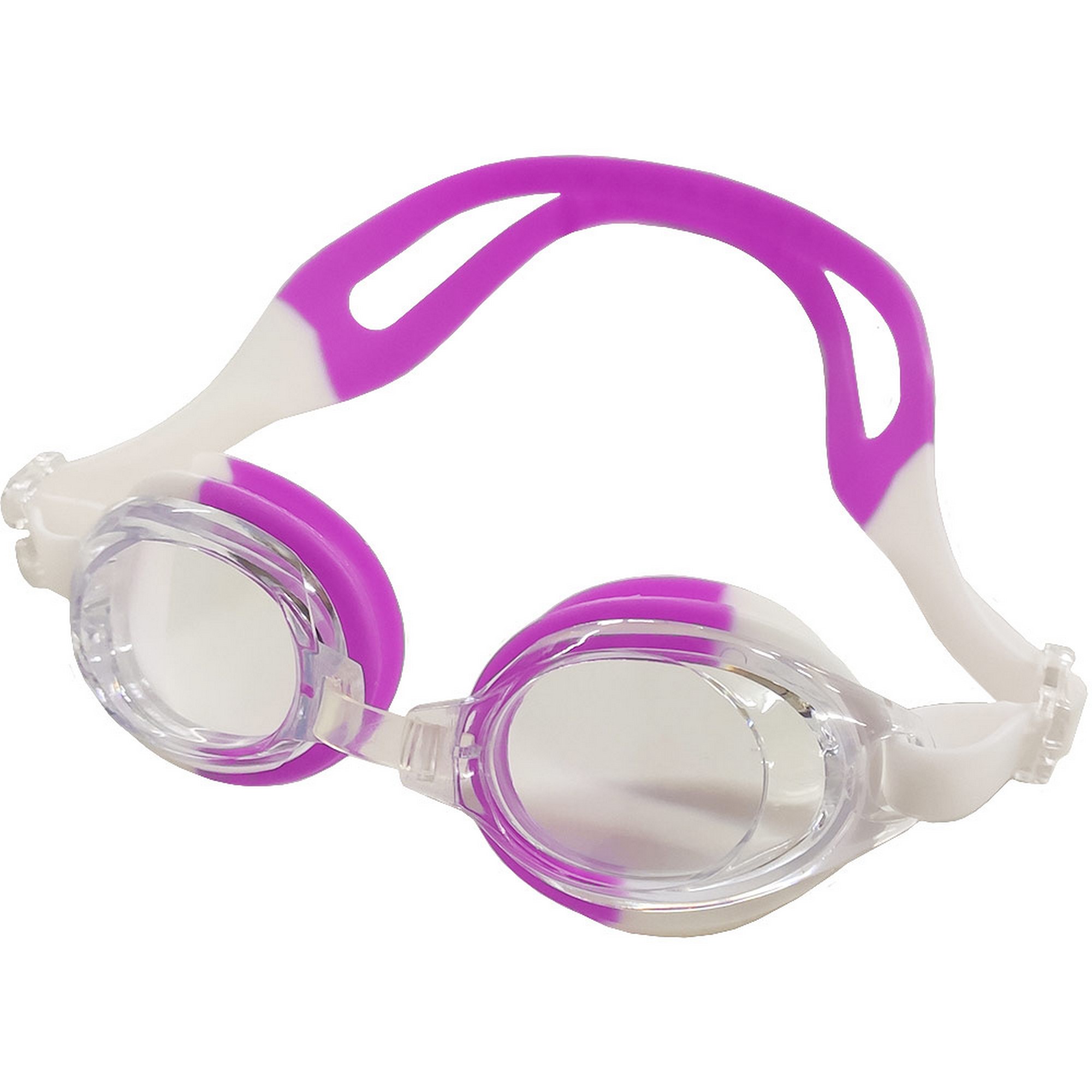 фото Очки для плавания sportex e36884 фиолетово\белый