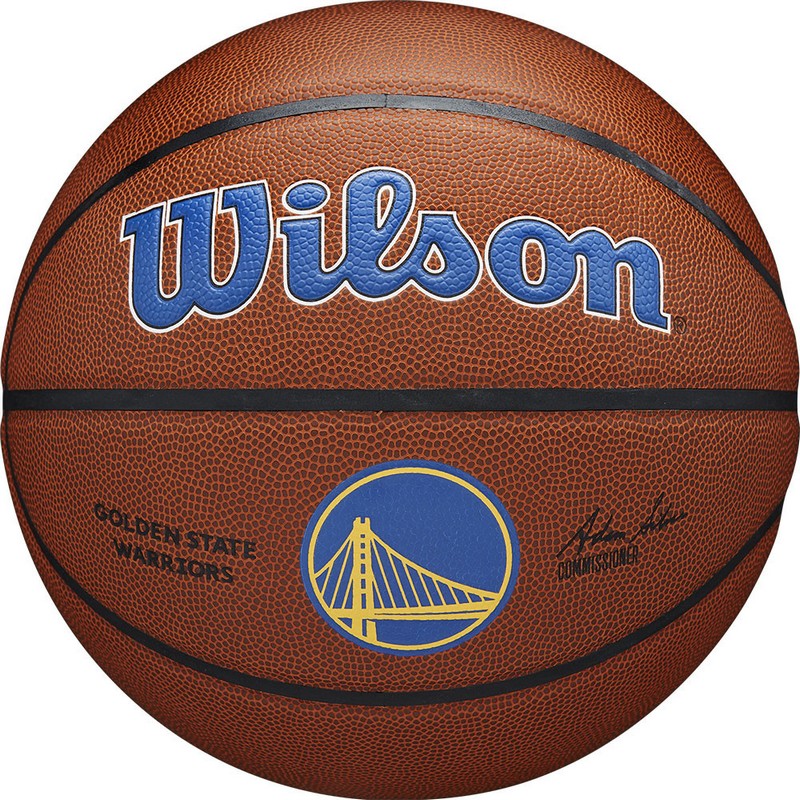 фото Мяч баскетбольный wilson nba golden state warriors wtb3100xbgol р.7