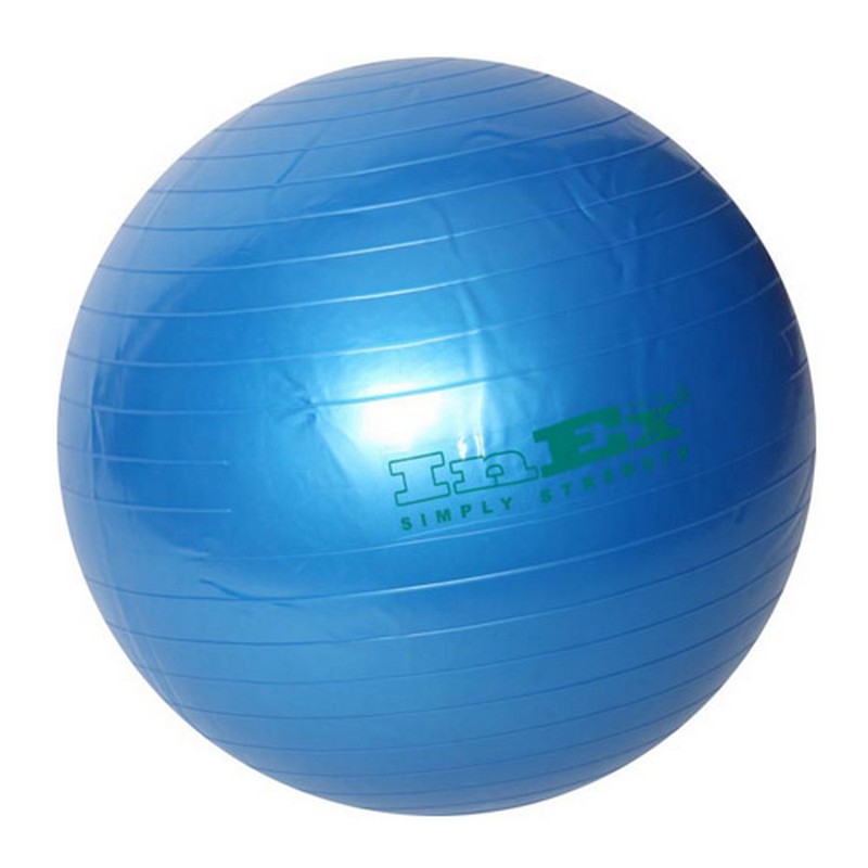 фото Мяч гимнастический inex swiss ball bu-30 d=75 см синий