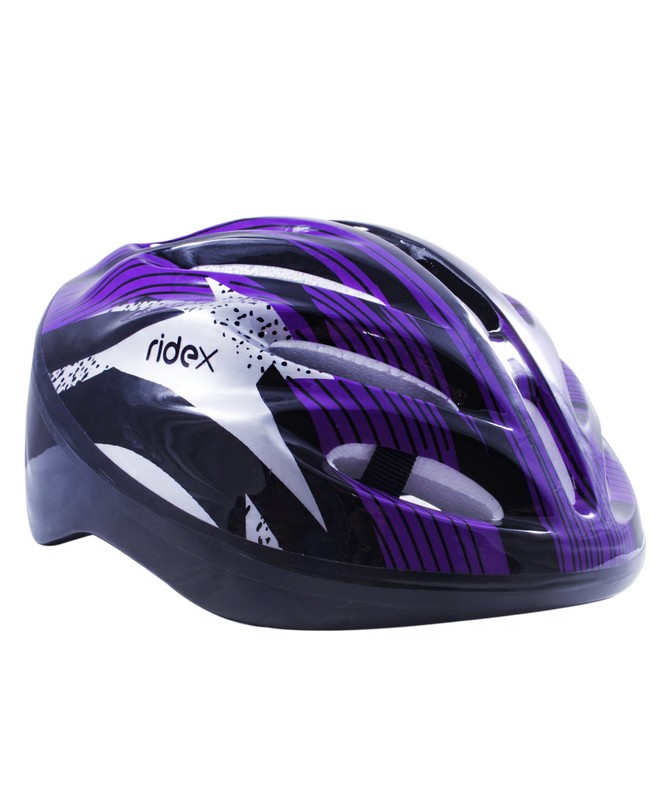 фото Шлем защитный ridex cyclone фиолетовый-черный