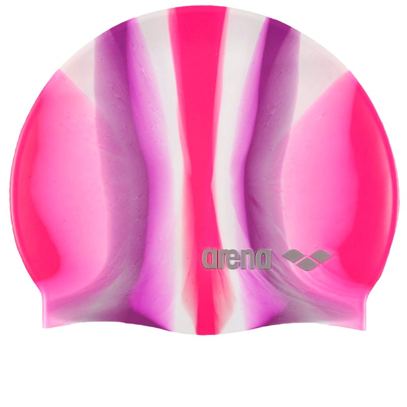 фото Шапочка для плавания arena pop art 9165925, розовый, силикон