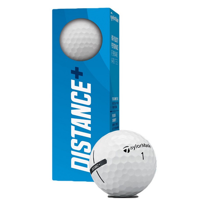 фото Мяч для гольфа taylormade distance n7608601, 3 шт, белый