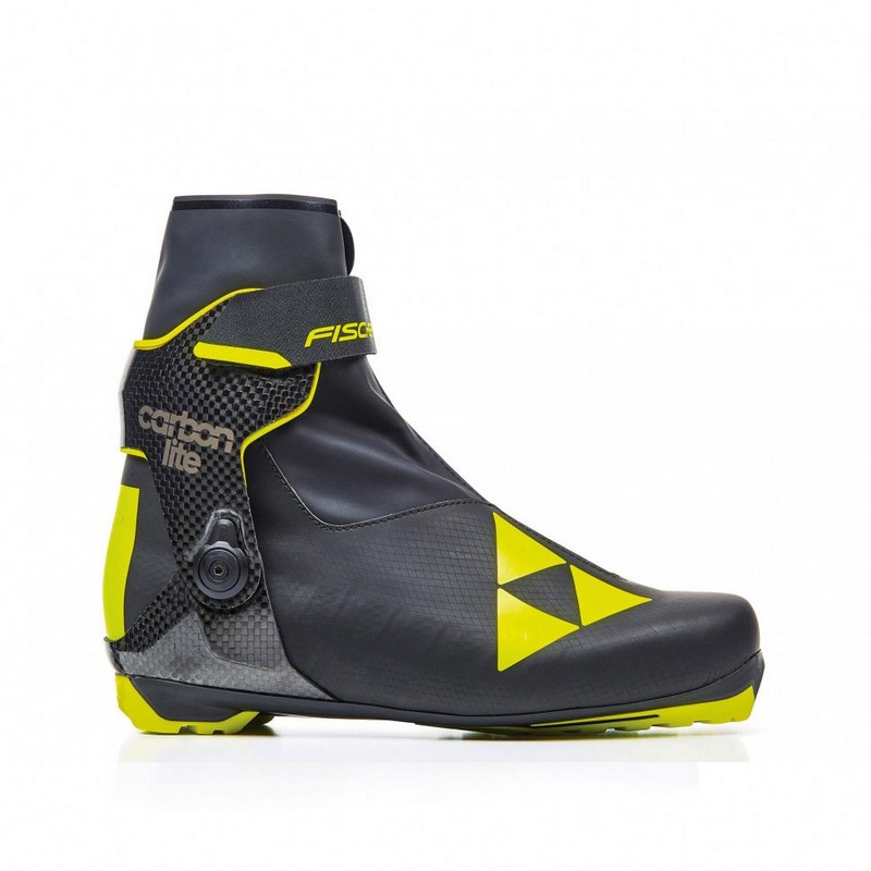 фото Лыжные ботинки fischer carbonlite skate s10020 черно\желтый