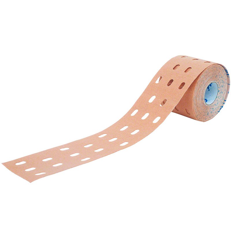 фото Тейп кинезиологический curetape punch neutral, перфорированный
