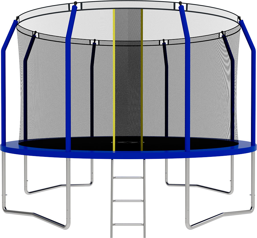 фото Батут swollen comfort overlap 12 ft (blue)