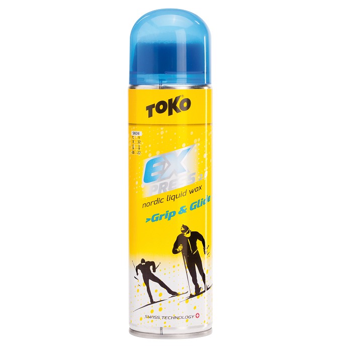 фото Экспресс смазка toko 5509266 express grip glide (0°с -30°с) 200 ml