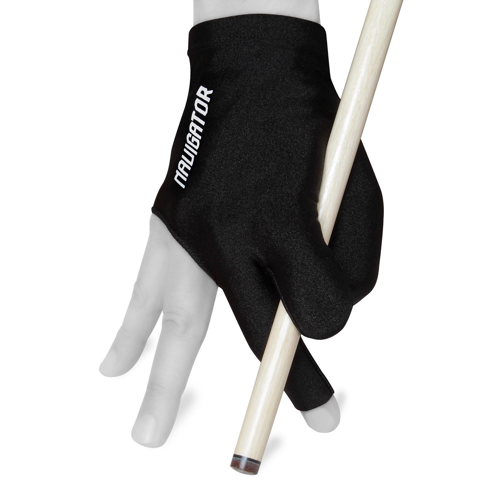 фото Перчатка для бильярда navigator glove open черная правая 1шт.