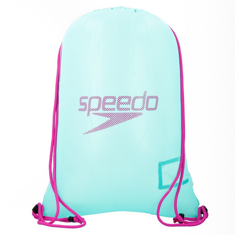 фото Сумка-мешок speedo equipment mesh bag 8-07407c302 зеленый\пурпурный