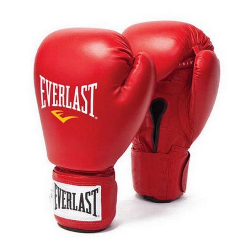 фото Боксерские перчатки everlast amateur cometition любительские 641200-10 pu красные 12 oz