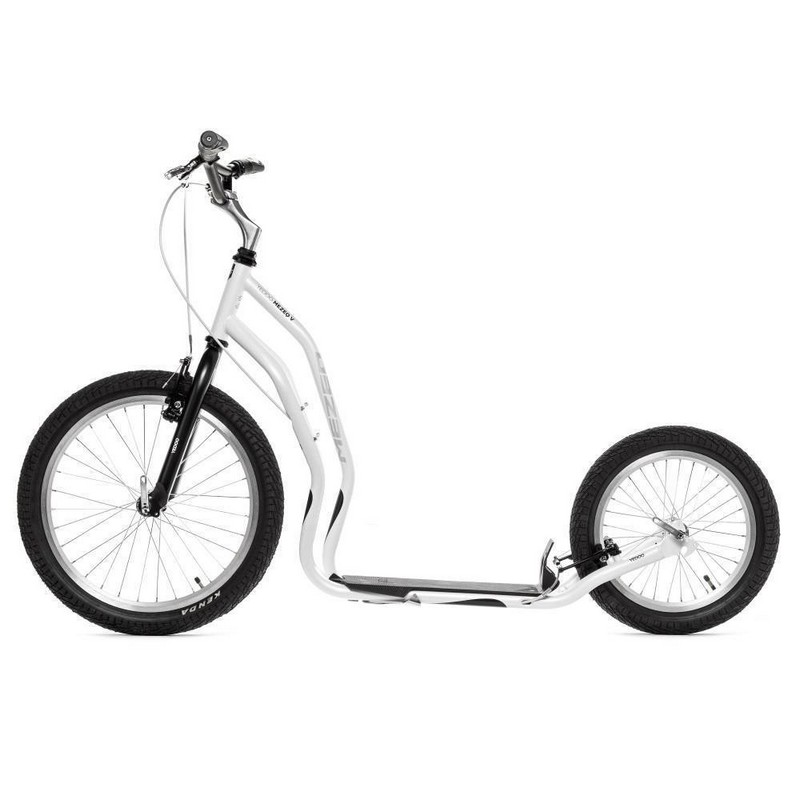 фото Самокат yedoo mezeq vbr new 111308 белый\черный