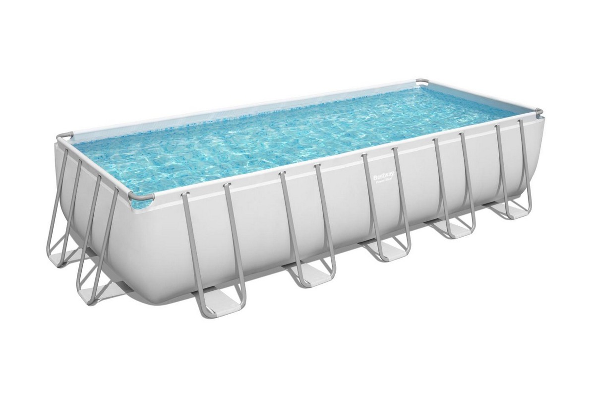 фото Каркасный бассейн 640х274х132см bestway power steel 19281л, фил.-насос 5678л/ч, лестница, тент, попл.-доз. 5611z bw