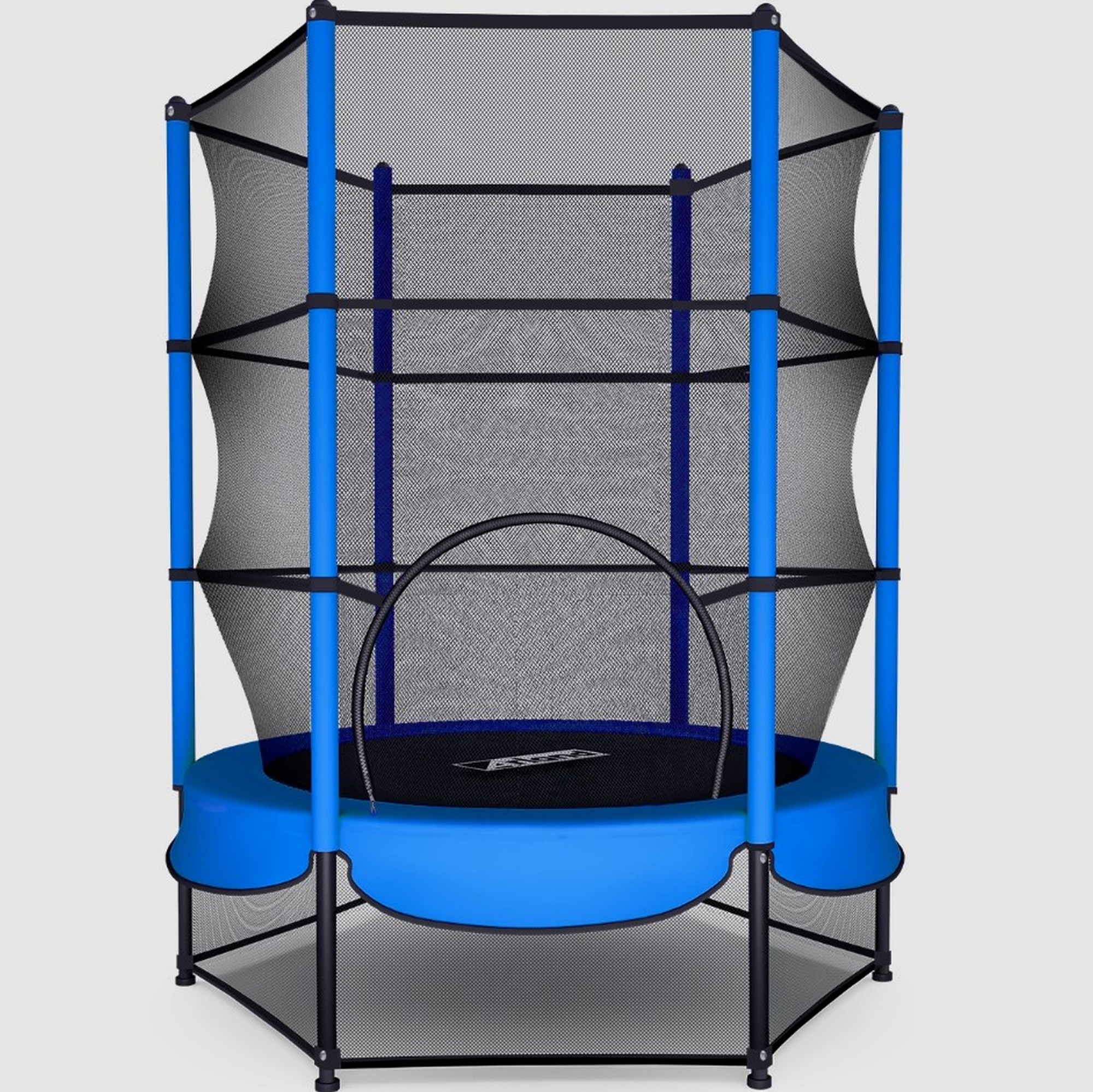 фото Мини батут с защитной сеткой arland arl-1005c-55