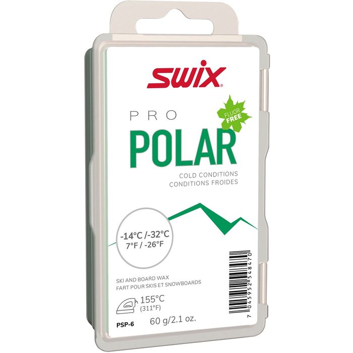 фото Парафин углеводородный swix ps polar (-14°с -32°с) 60 г.