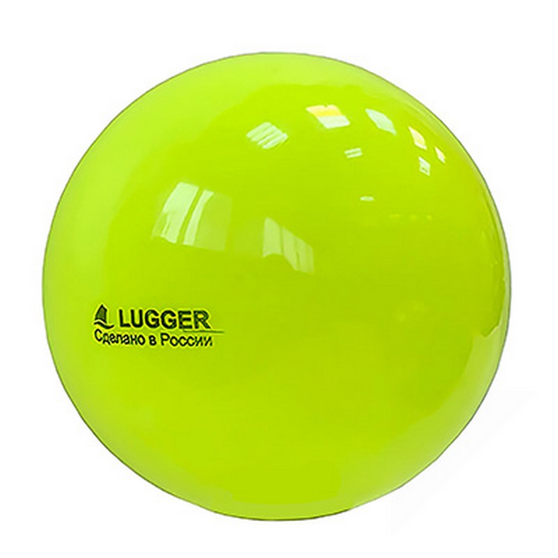 фото Мяч для художественной гимнастики однотонный d15см желтый nobrand