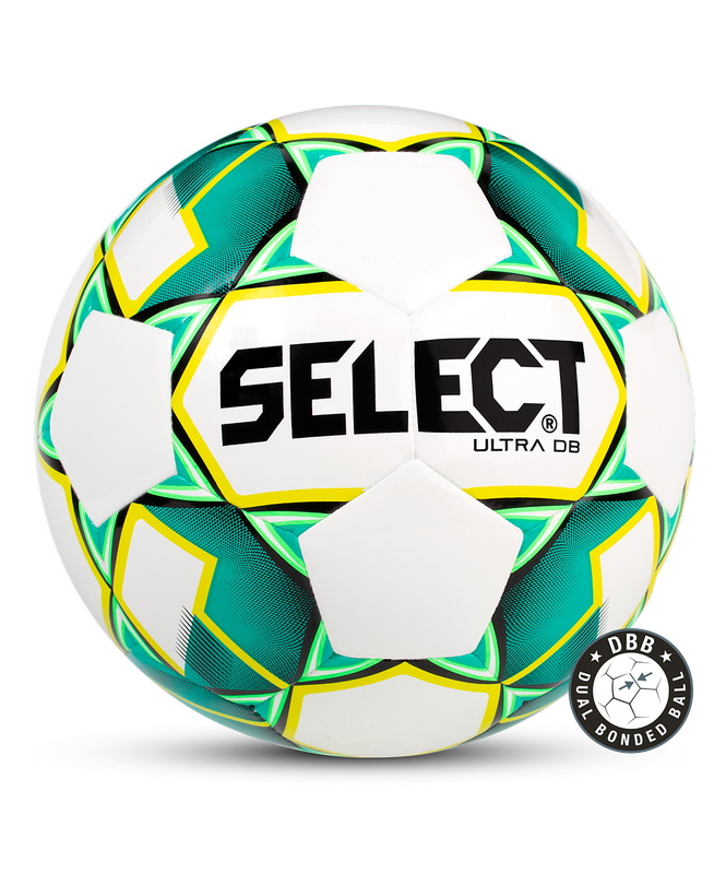 Мяч футбольный Select Ultra DB 810218, р.5, белый/зеленый/желтый/черный 
Мяч футбольный Select Ultra DB 810218, р.5, белый/зеленый/желтый/черный
